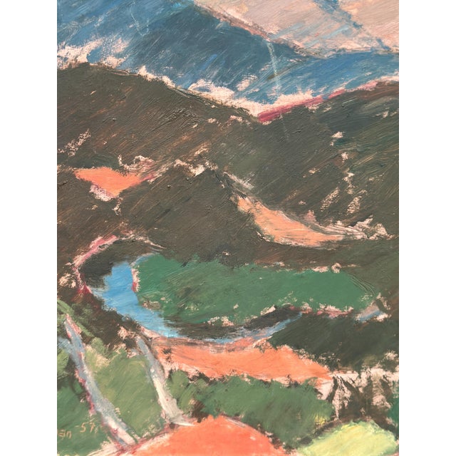 John Hedman, At Vålådalen, 1957, Oil on Panel, Framed For Sale - Image 10 of 16