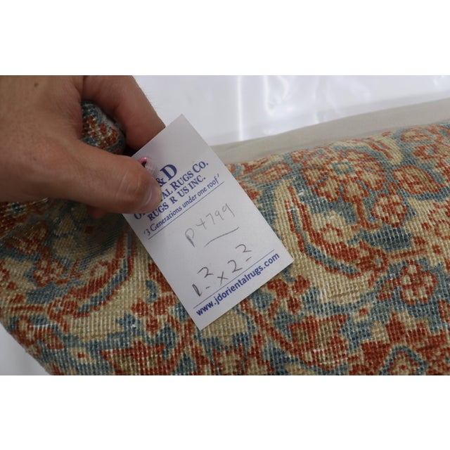 Persian Senneh Bolster Rug Pillow For Sale - Image 4 of 6