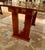1950s Art Deco Style Mahogany Wood Dining Table / Console For Sale - Image 12 of 12