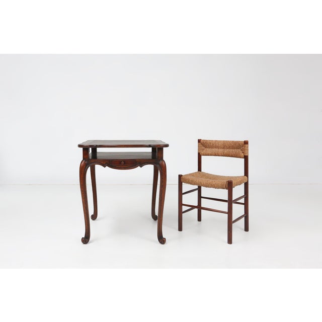 French Card Table in Wood, 1890s For Sale - Image 3 of 13