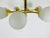 Mid-Century Modern Brass Chandelier from Kaiser Leuchten, 1960s For Sale - Image 6 of 11