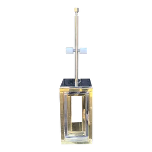 1970’s Romeo Rega Gold & Silver Table Lamp
