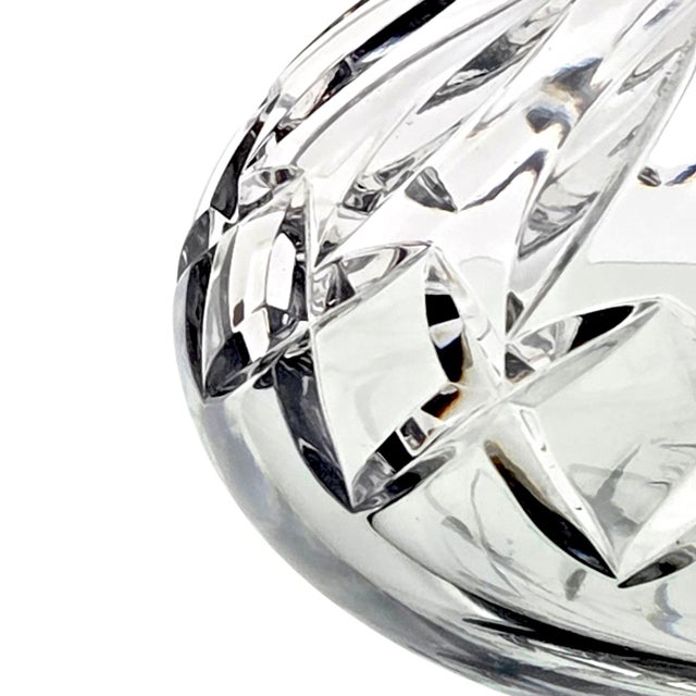 Late 20th Century Atlantis Miguel Lead Crystal Ship's Whiskey Decanter With Stopper For Sale - Image 10 of 12
