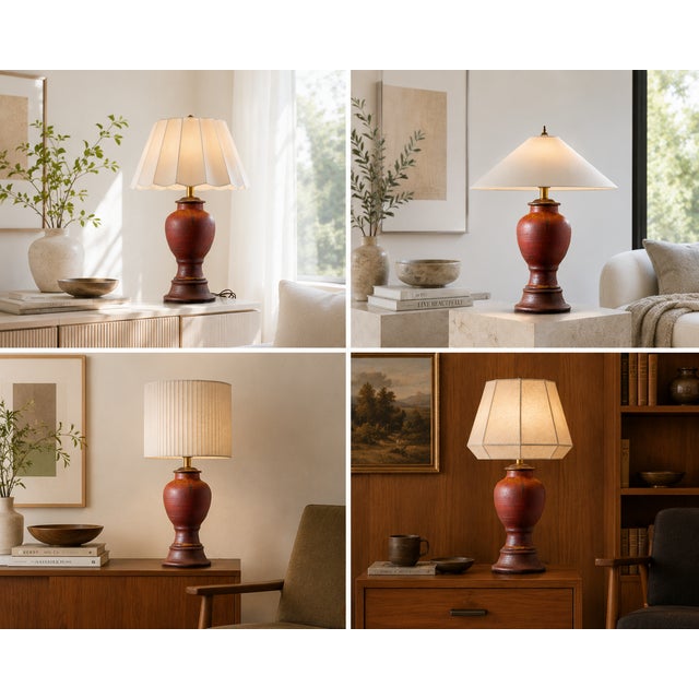 Mid-Century Signed Petzold Studio Pottery Ceramic Lamp (1973) For Sale - Image 9 of 9