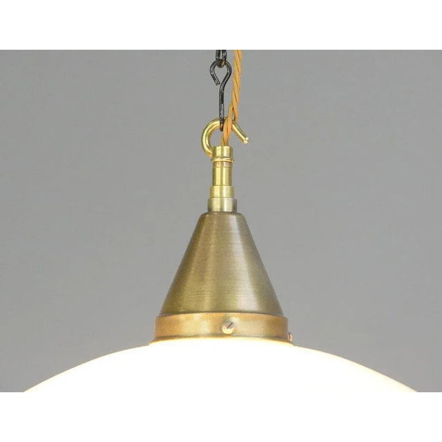 1930s P4 Pendant Light by Otto Muller for Sistrah, 1930s For Sale - Image 5 of 11