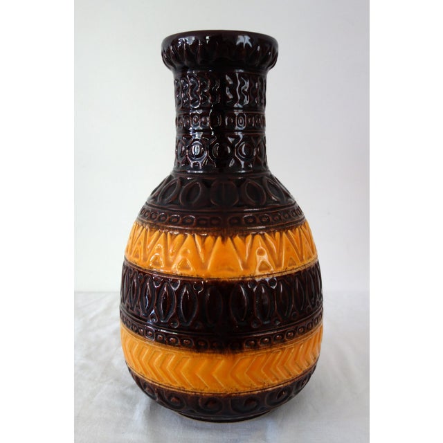 Vintage Floor Vase from Bay Keramik, 1960s For Sale - Image 6 of 12