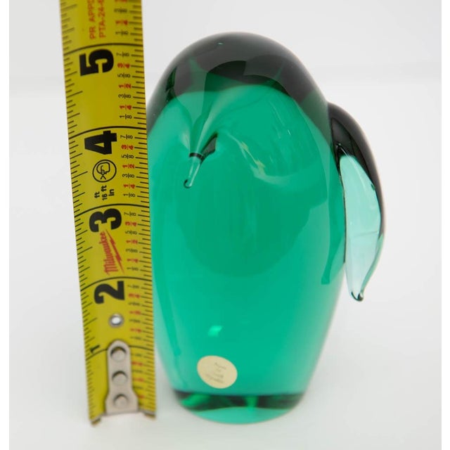 Hot-sculpted penguin in the Zelezny Brod tradition - the Bohemian figurine school begun by Jaroslav Brychta in the 1920s...