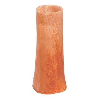 Jamie Young Sequoia Poppy Glass Decorative Vase, Small For Sale