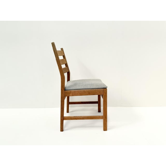 Oak Dining Chairs by Kurt Østervig for K.P. Møbler, 1960s, Set of 4 For Sale - Image 10 of 14