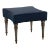 Calypso Stool, Space Navy Linen For Sale
