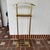 Hollywood Regency 1980s Hollywood Regency Brass Valet Stand For Sale - Image 3 of 12
