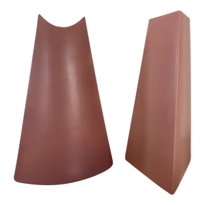 Mid-Century James Johnston Large Ikebana Ceramic Vases - a Pair