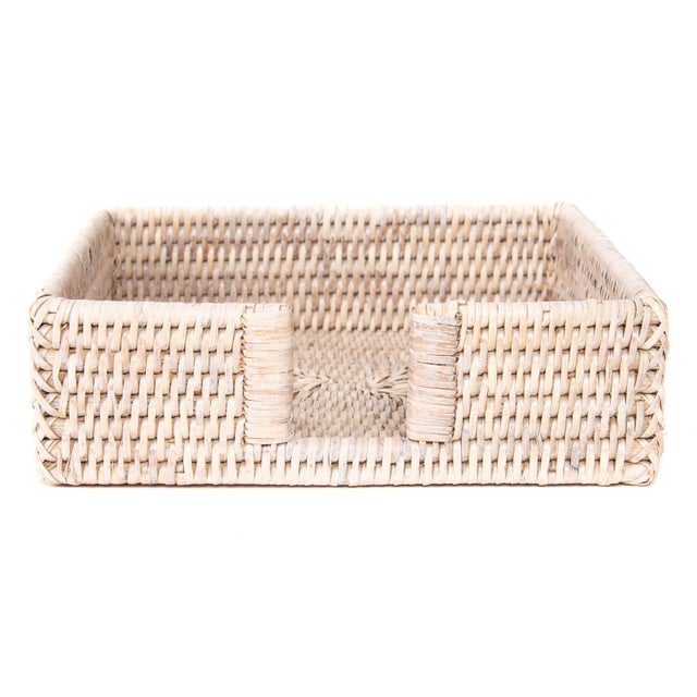 Artifacts Rattan Napkin Holder For Sale In Houston - Image 6 of 6