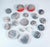 Ceramic Bowls from Santilli, 1990s, Set of 18 For Sale - Image 11 of 18