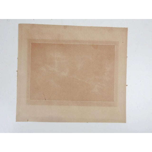 Vintage Lee Sturges Etching Among the Foothills of the Rockies For Sale - Image 4 of 4