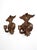 Vintage Federal Revival Eagle Wall Candle Sconces Pair For Sale - Image 11 of 14