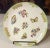 Chinoiserie Hand Painted Chinoiserie Butterfly Garden Party Decorative Plate For Sale - Image 3 of 8