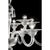 Early 21st Century Transparent Venetian Murano Glass Chandelier by Simoeng For Sale - Image 5 of 6