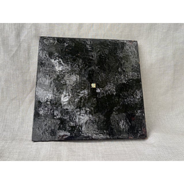 Antique Black Red Burmese Lacquer Zodiac Tray For Sale - Image 14 of 17
