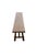 Brown Sculptural Teak Wood Bench Carved Detailing, Modern Organic For Sale - Image 8 of 9