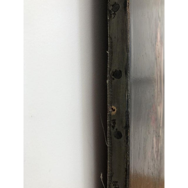 Blanche Pierron, Jeune femme en costume oriental et bouquet de fleurs, Oil on Canvas For Sale - Image 8 of 10