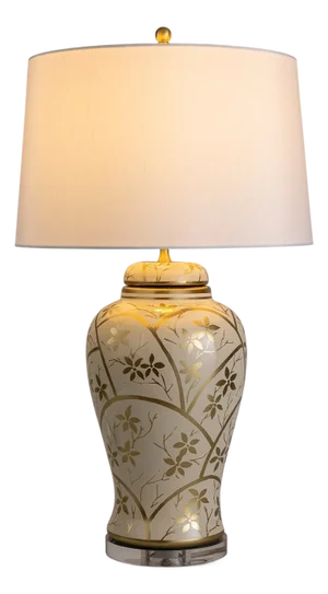 Gilded Arbor Lamp