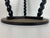Mid-Century French Ebonized Turned Wood Side Table with Cork Screw Legs, 1950s For Sale - Image 14 of 15