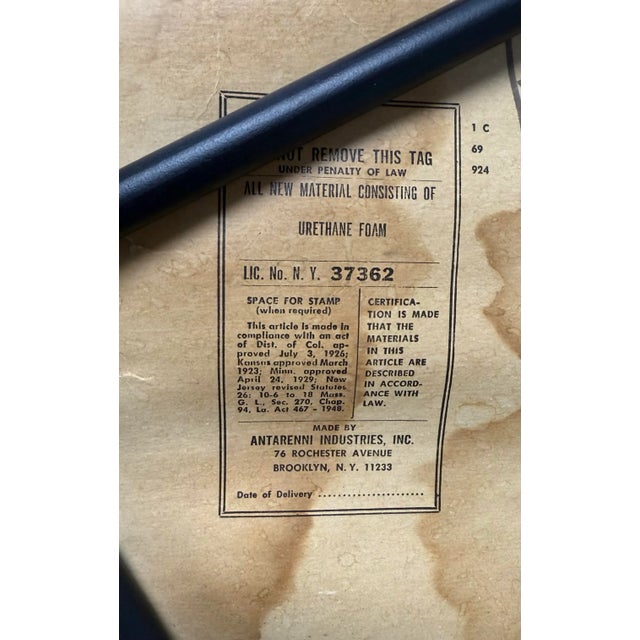 Mid Century Modern Iron Umanoff Style Scroll Chairs by Antarenni Industries, Brooklyn Ny For Sale - Image 9 of 11