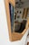 Wood Contemporary Asymmetrical Mirror Rattan Marquetry and Enamel Metal. Italy For Sale - Image 7 of 12