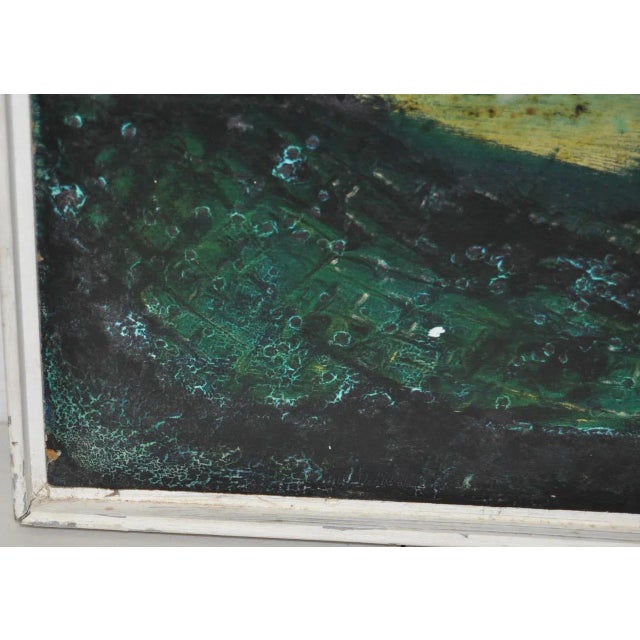 Rita Robertson Abstract Oil Painting c.1961 For Sale - Image 9 of 10