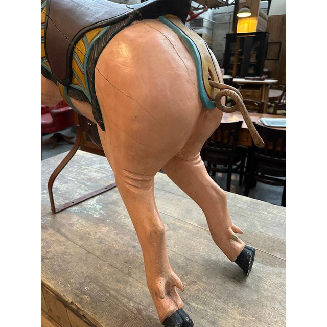 Carousel Pig, Early 20th Century For Sale - Image 9 of 14
