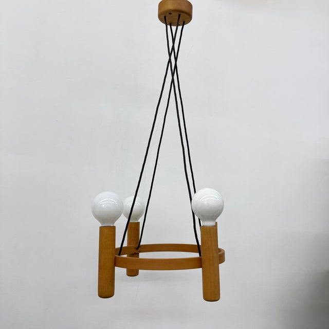 Vintage Danish Chandelier from Domus, 1970s For Sale - Image 16 of 18