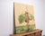 French Provincial Ira Yeager 20th C. Corfu Woman on Donkey Oil Canvas Painting 6 Ft For Sale - Image 3 of 18