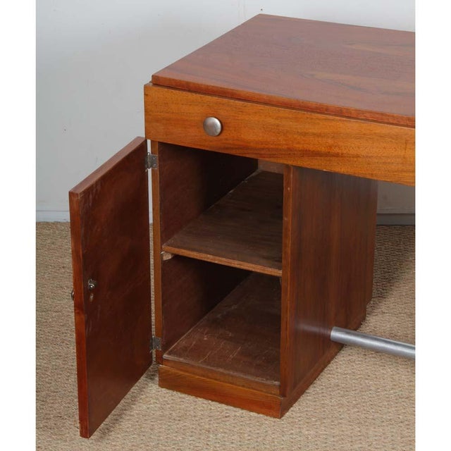 Modernist Wooden Desk, 1940s For Sale - Image 4 of 8