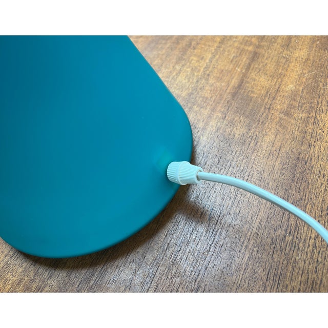 Postmodern Dutch Glass Cone Table Lamp from Mobo Light, Holland, 1980s For Sale - Image 12 of 18