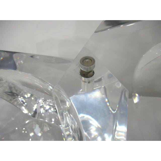 Plastic Gem Lucite Ice Bucket by Alessandro Albrizzi Italy For Sale - Image 7 of 9