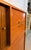 Mid 20th Century Modern Walnut and Brass Highboy Dresser With Tambour Door For Sale - Image 9 of 13