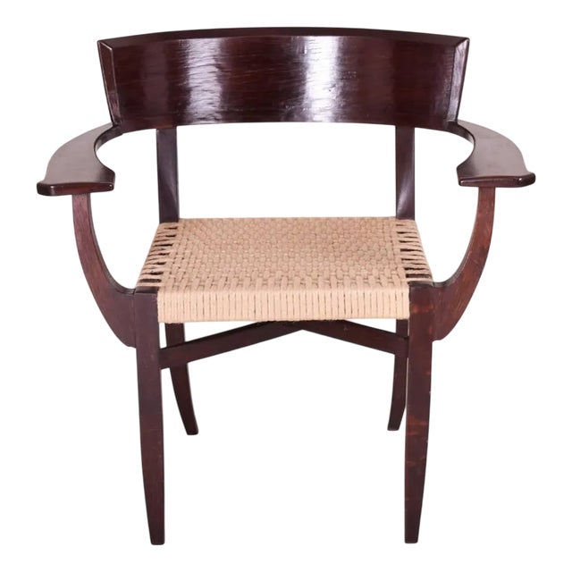 Vintage Lounge Chair by Oskar Poříska, 1930s For Sale