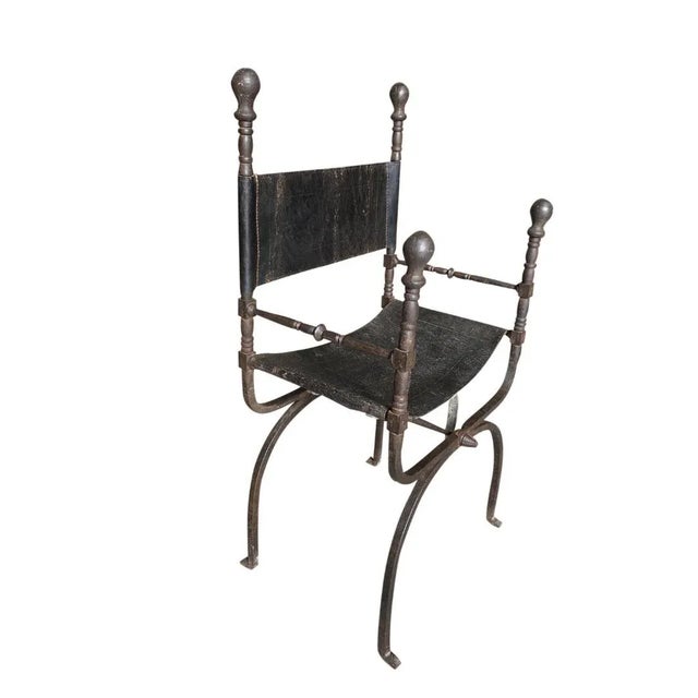 Pair of Spanish 18th Century Armchairs For Sale - Image 10 of 13