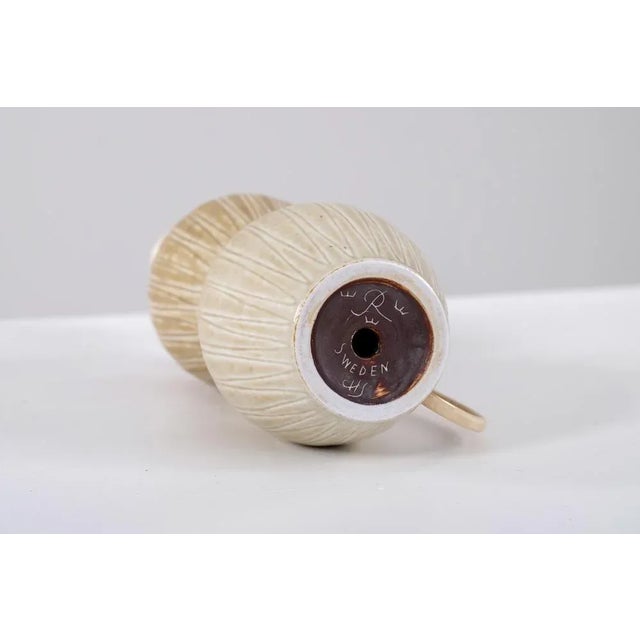 Ceramic Vintage Table Lamp by Carl-Harry Stålhane for Rörstrand, 1950s For Sale - Image 7 of 10