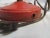 Metal Vintage Mid-Century Red Fiberglass Wall / Desk Lamp Made in the U.S.A. For Sale - Image 7 of 8
