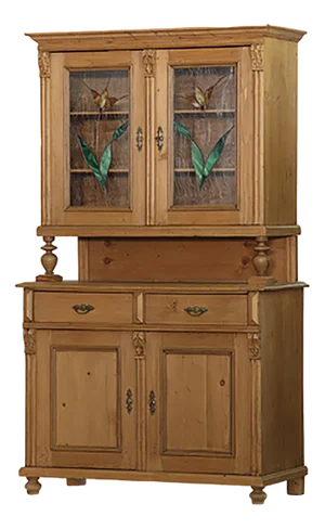 Pine Kitchen Cupboard, 1920s