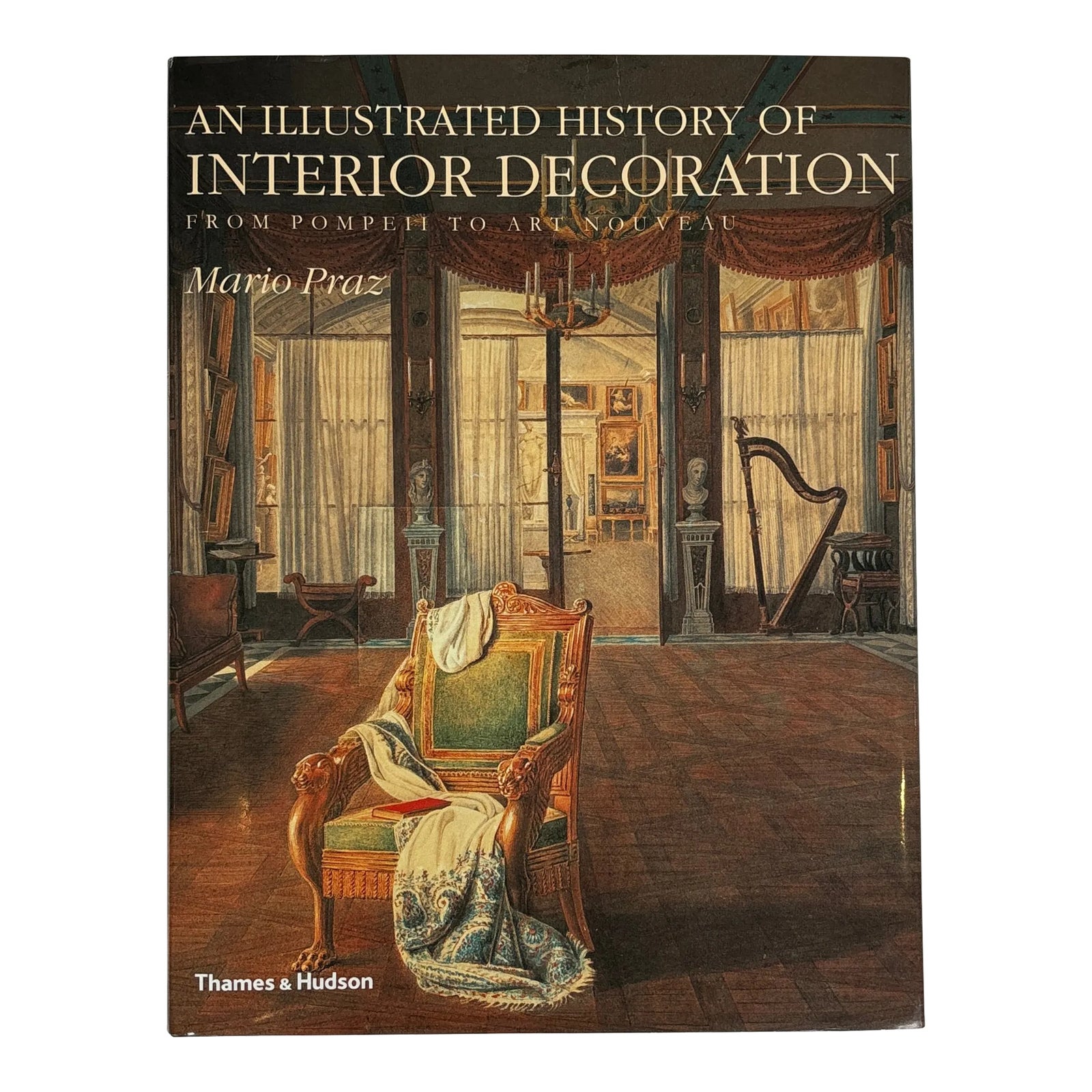 1960s An Illustrated History of Interior Decoration Book | Chairish