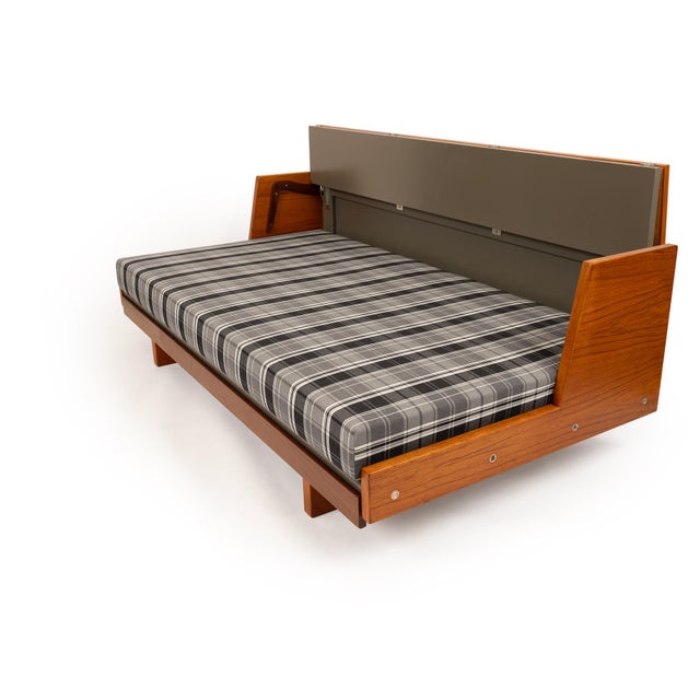 Vintage Hans Wegner Daybed Ge77 for Getama 1960s For Sale - Image 9 of 13