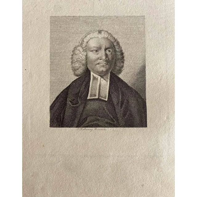 Portrait is an original artwork realized by Thomas Holloway. Original Etching from Johann Caspar Lavater's "Essays on...