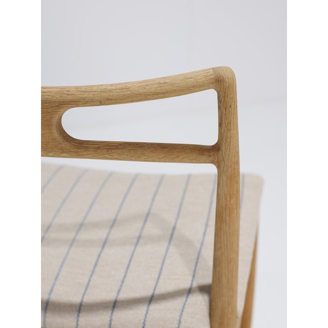 Dining Chairs Model 94 in Oak by Johannes Andersen for Christian Linneberg, Denmark, 1960s, Set of 6 For Sale - Image 11 of 16