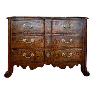 Baker Furniture “French Collection” Oak Dresser For Sale