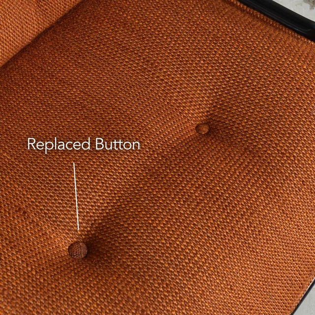 Pair of 1979 Charles Pollock for Knoll Burnt Orange Executive Chairs For Sale - Image 10 of 16