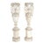 Monumental Alabaster Vases - A Pair For Sale