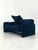 Blue Green Cassina Maralunga Sofa by Vico Magistretti, 1990s, in Very Good conditions. Designed 1970 to 1979 This piece...